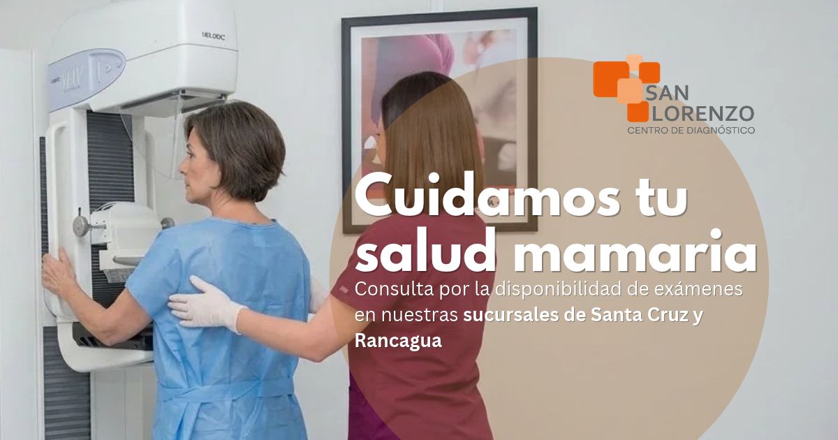 Exámenes de salud mamaria en Rancagua y Santa Cruz
